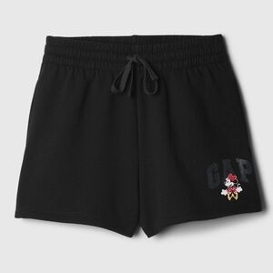 Gap Factory x Disney Minnie Mouse Logo Women’s Shorts in Black